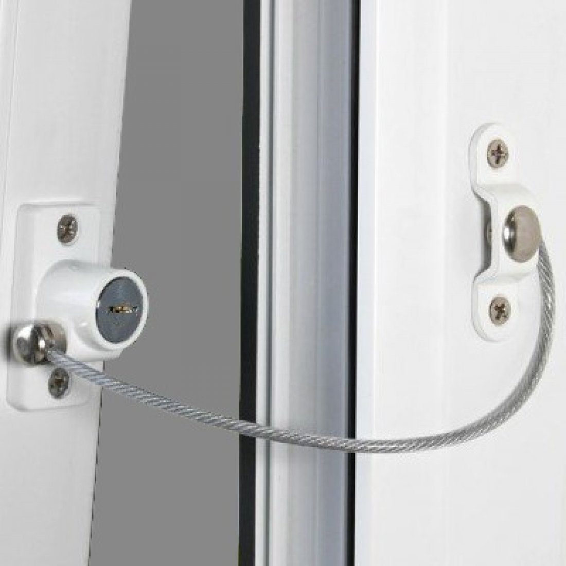 Asec Vital WL003 Lockable Cable Window Restrictor